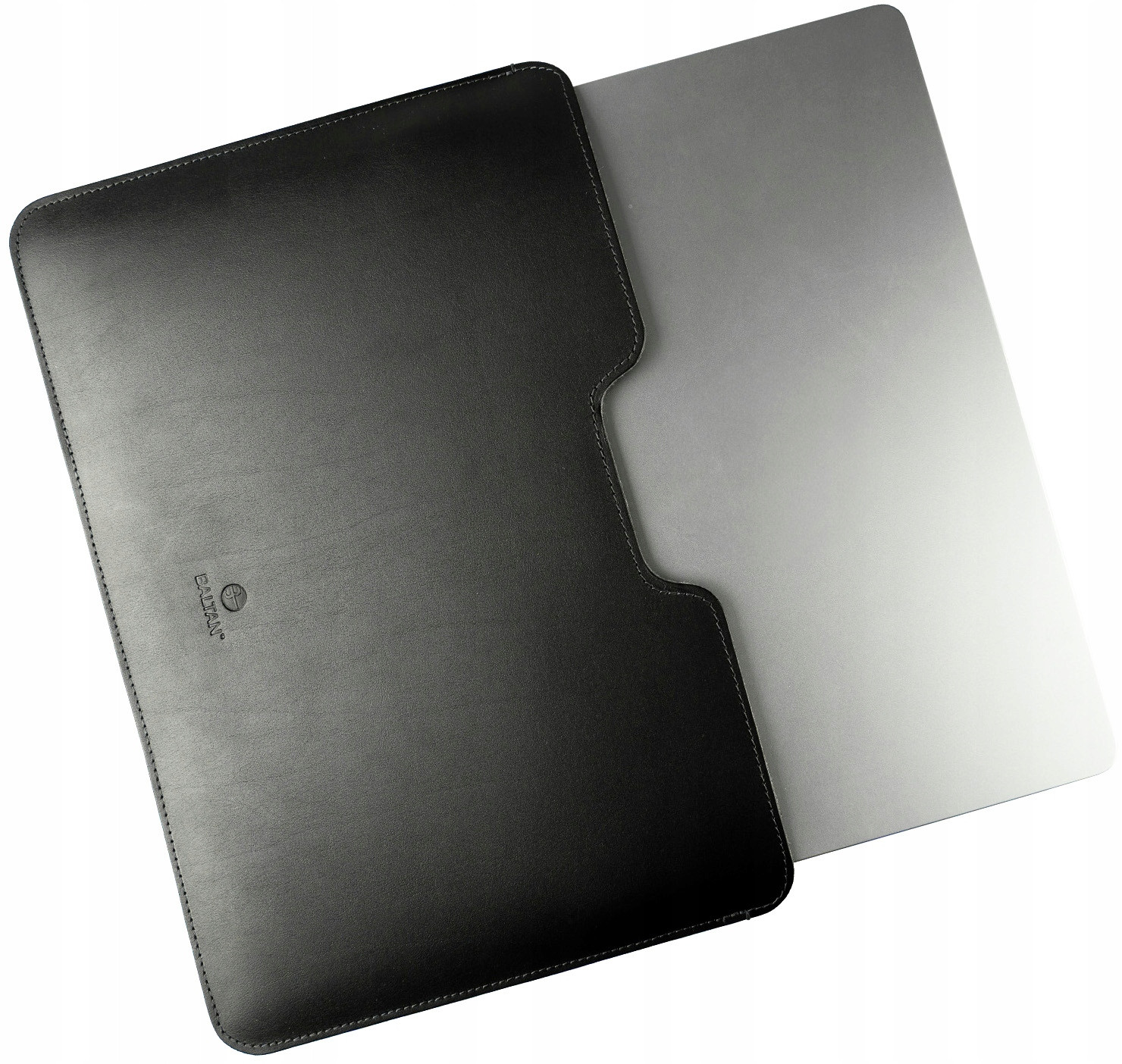 2 x Baltan Pouzdro z přírodní kůže s výřezem určené pro MacBook-Air-13-M1