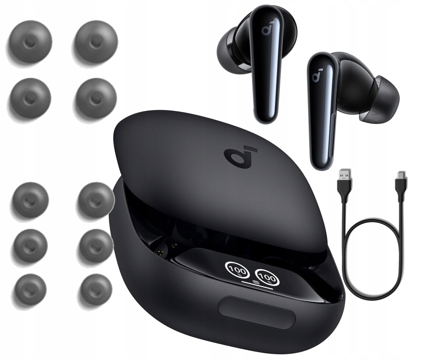 Bezdrátová Sluchátka Soundcore Liberty 4 Pro S Pouzdro