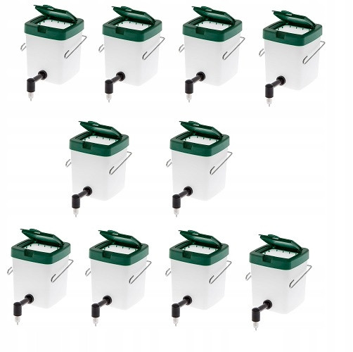 Poidlo krmítko pro králíky hlodavců krmítko 10 ks