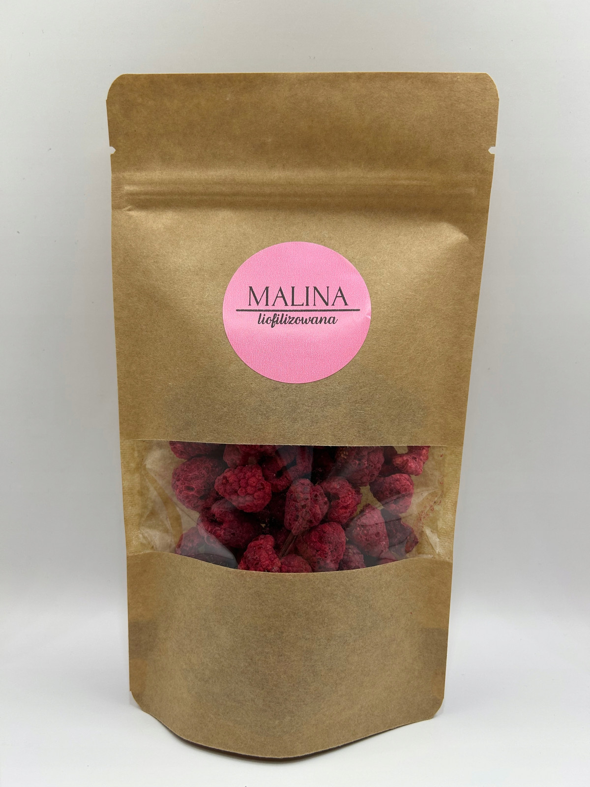 Malina Lyofilizovaná 500 G Celé Ovoce Zdravé Ovoce Lyofilizované Delifruits
