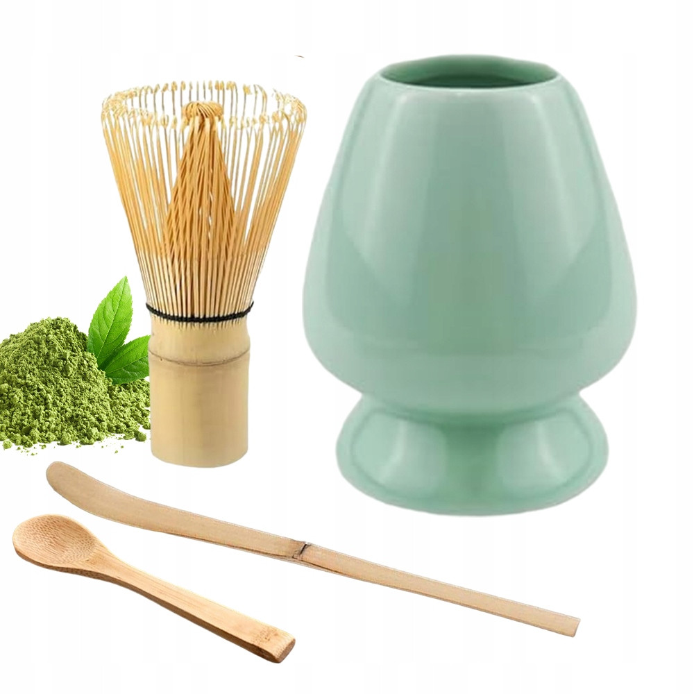 Čajová Souprava Matcha, Sada Smetáků Matcha, Se Šlehací Metlou Na Matchu 4V1