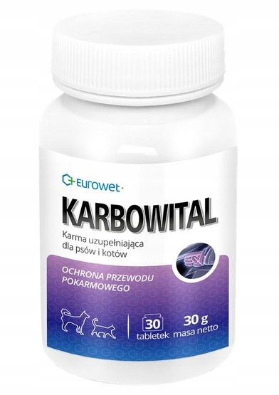 Karbowital pro psa a kočku 30 tabl.