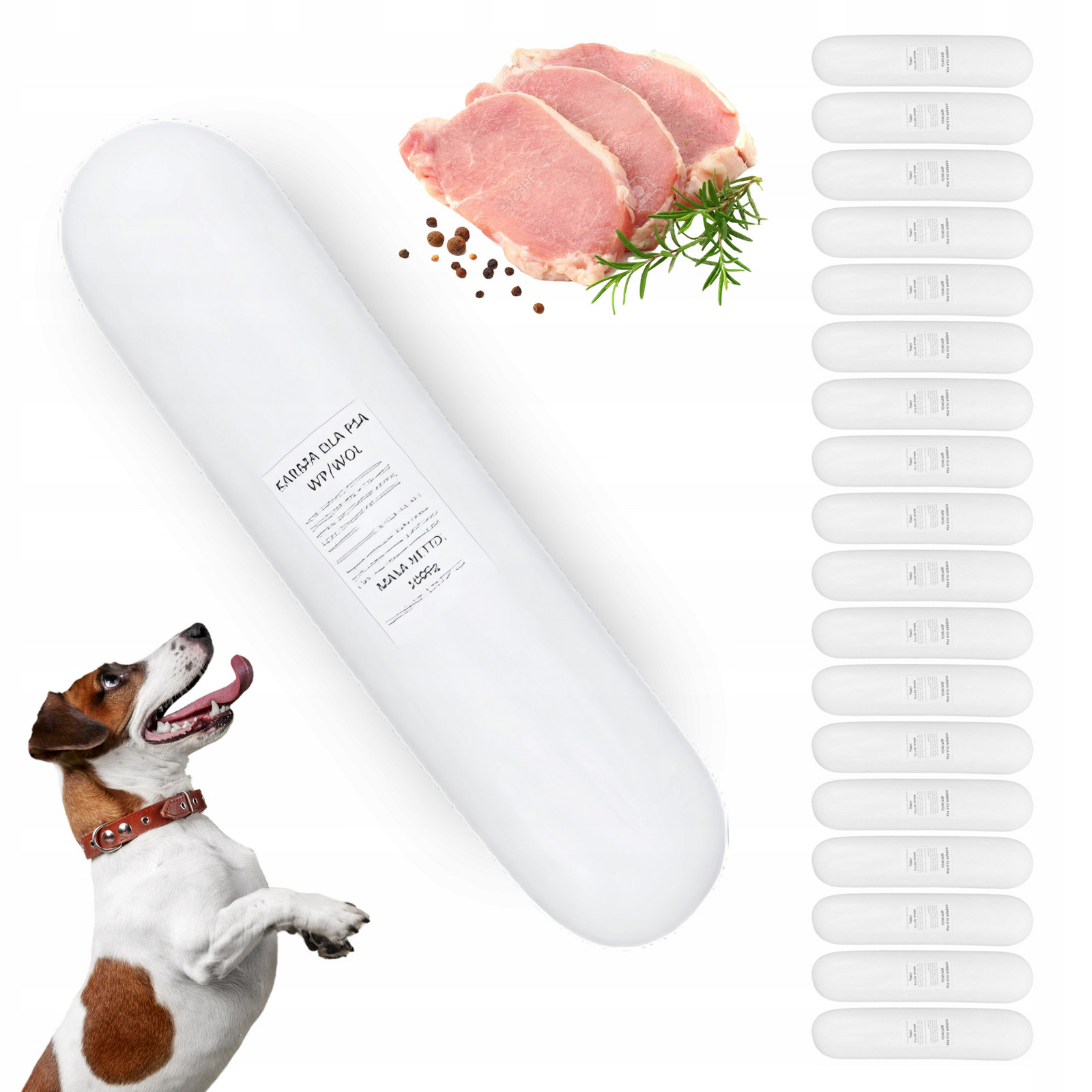 Vlhké krmivo pro psy vepřovo-hovězí tyčinka 19x1