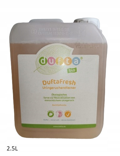 DuftaFresh Spray neutralizátor zápachu moči (lidský) 2.5 l