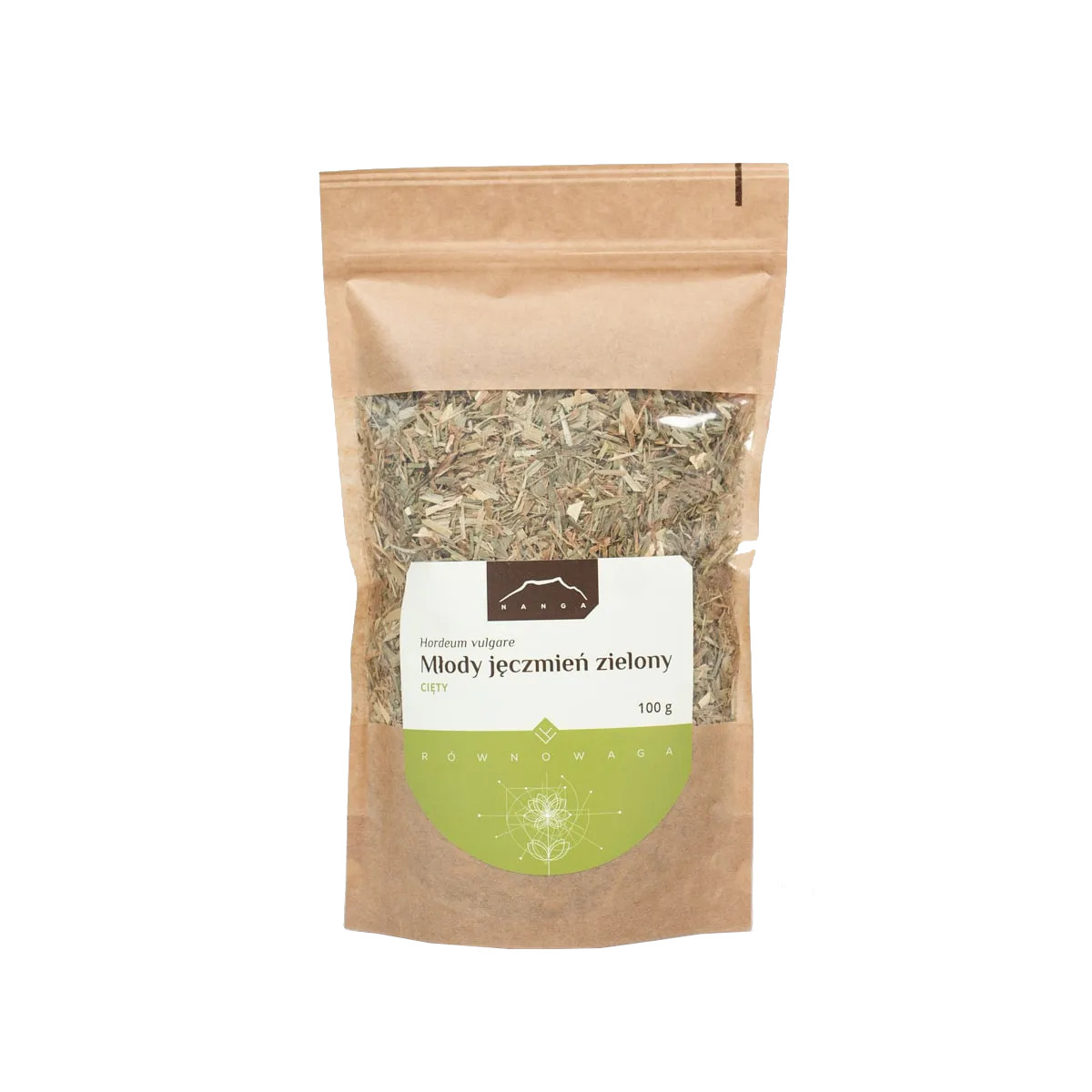 Mladý ječmen zelený Hordeum vulgare řezaný 100 g
