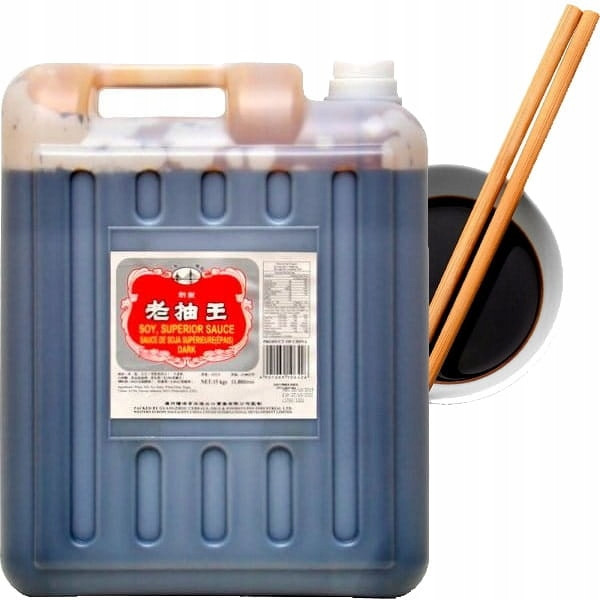 Čínská Sójová Omáčka Tmavý gastronomický kanystr velký 15 kg Haiyin Bridge