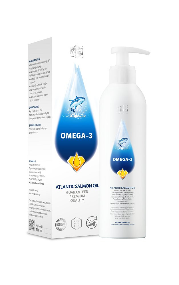 Pokusa Atlantic Salmon Oil 1000ml Lososový olej