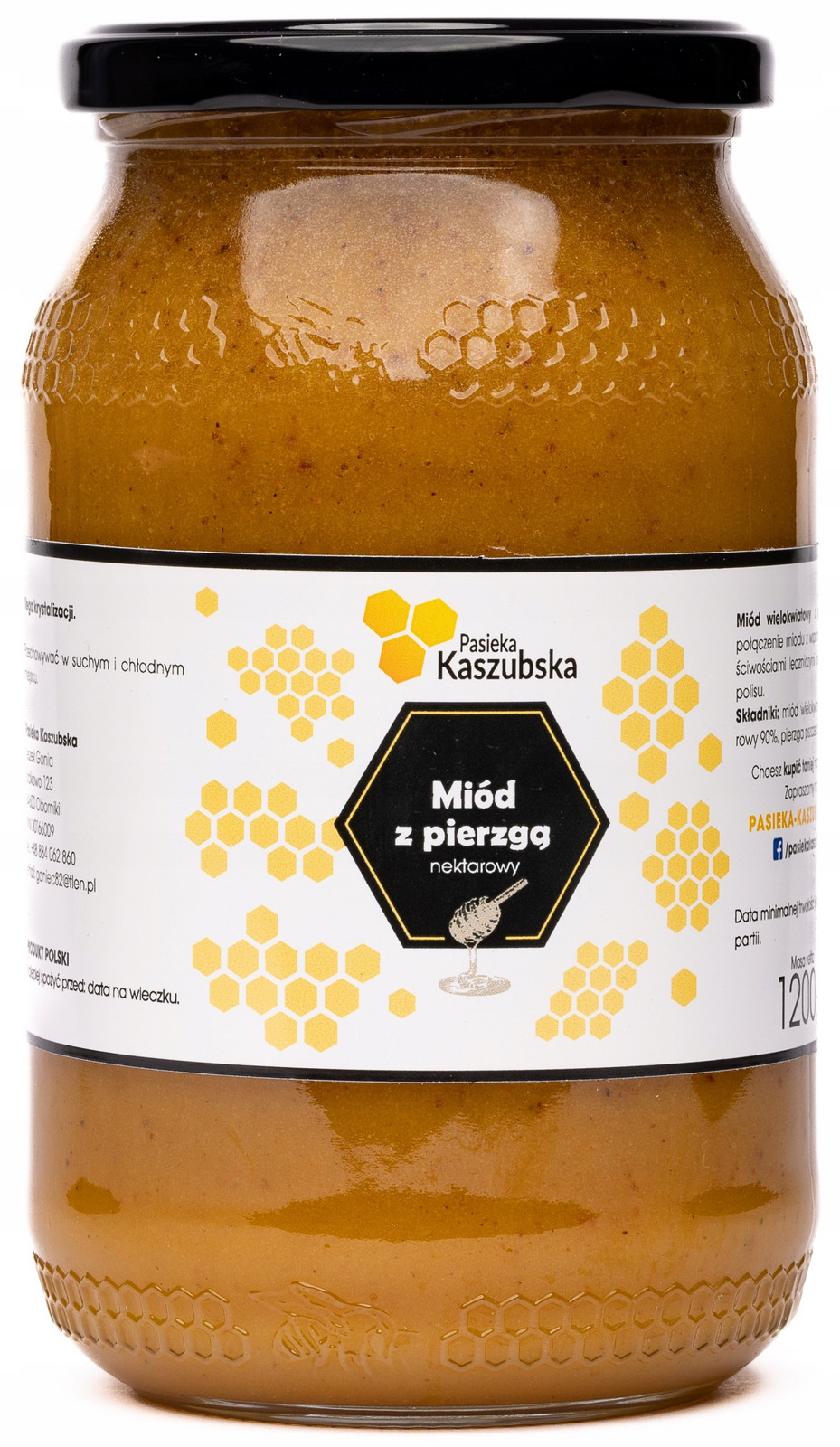 Med Včelím Peřím 1,2KG Kašubský Včelín