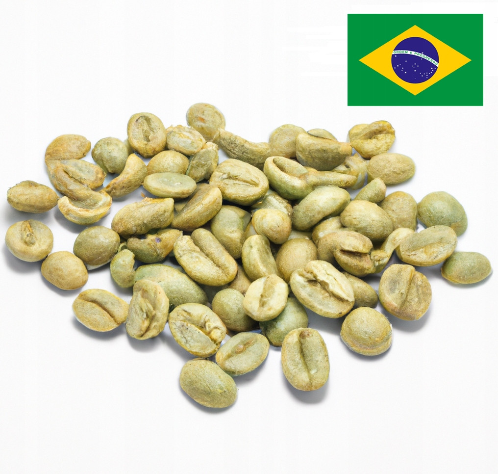 Káva zelená nepražená Brazílie 1 kg Skworcu