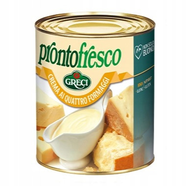 Krém 4 sýry Quatro Formaggi báze na omáčky 800 g