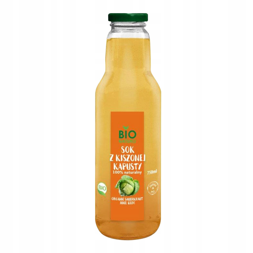 BIOnaturo Šťáva z kysaného zelí přírodní Bio 750 ml Set: 6 ks