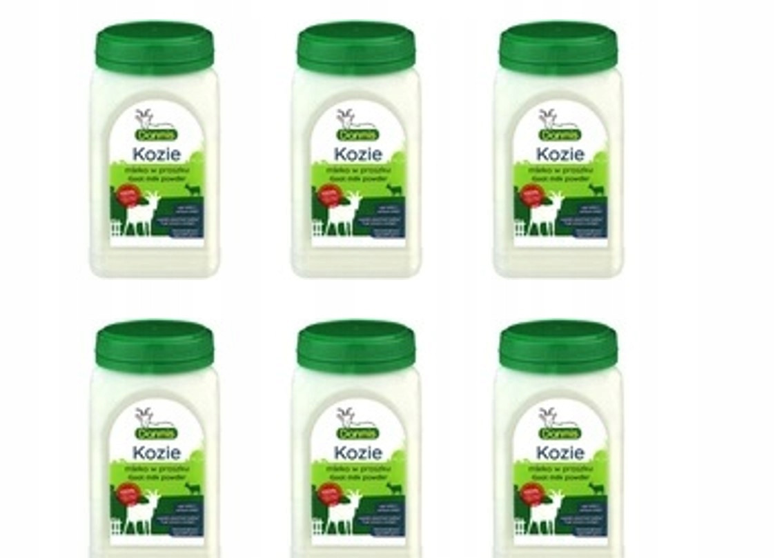 Kozí Sušené mléko, 6 kusů po 200 g. Danmis 20,08.2025