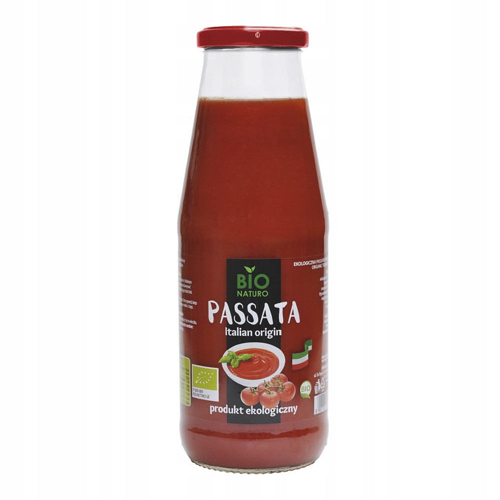 BIOnaturo Passata rajčatová Bio 680 g Set: 12 ks
