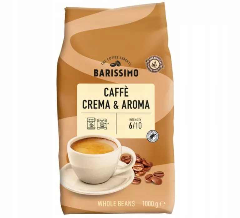 Barissimo Cafe Crema Aroma Káva 1000 g