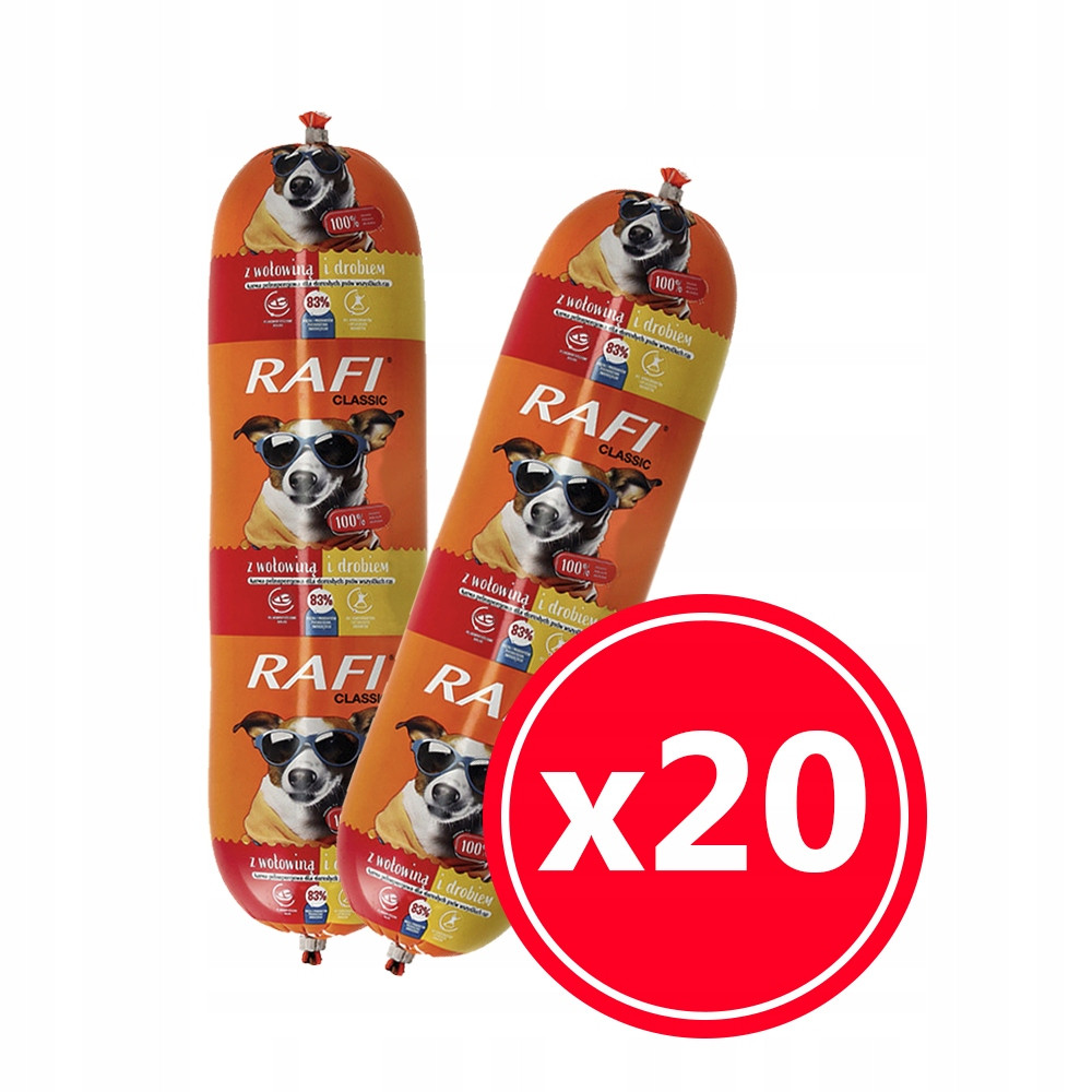 Rafi Classic Tyčinka s hovězím a drůbežím masem 20x1kg