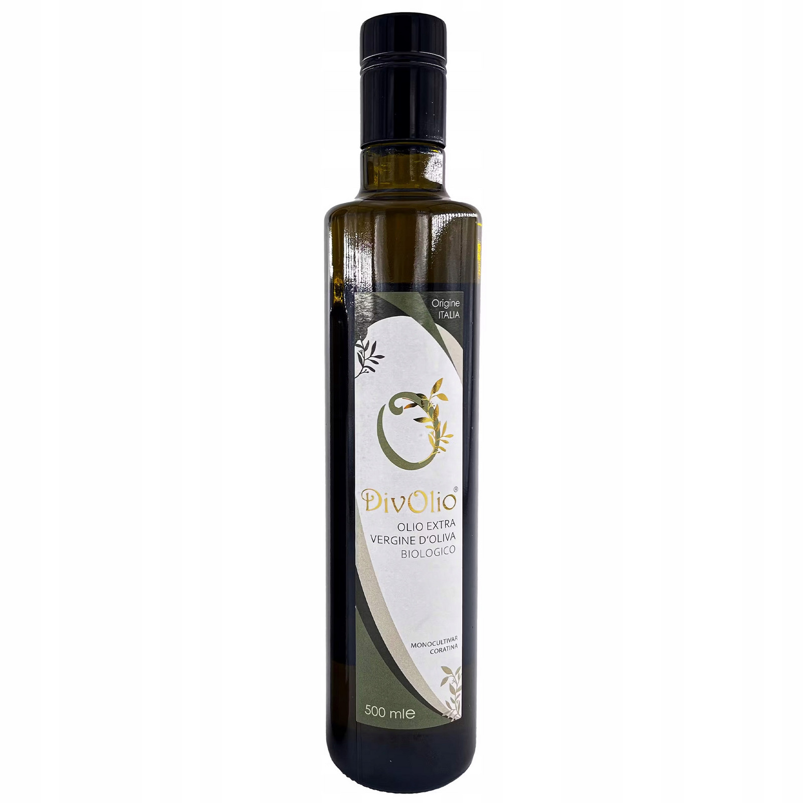 Apulijský Organický Extra Panenský Olivový Olej Divolio 500ML Premium