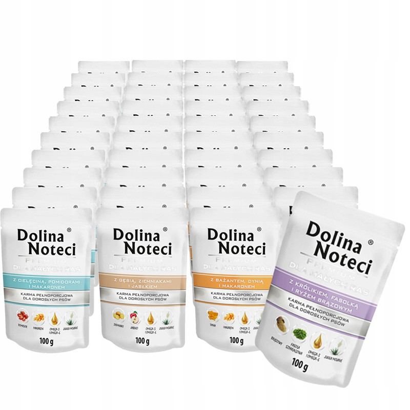 Dolina Noteci Malá plemena Mix chutí 40x100g