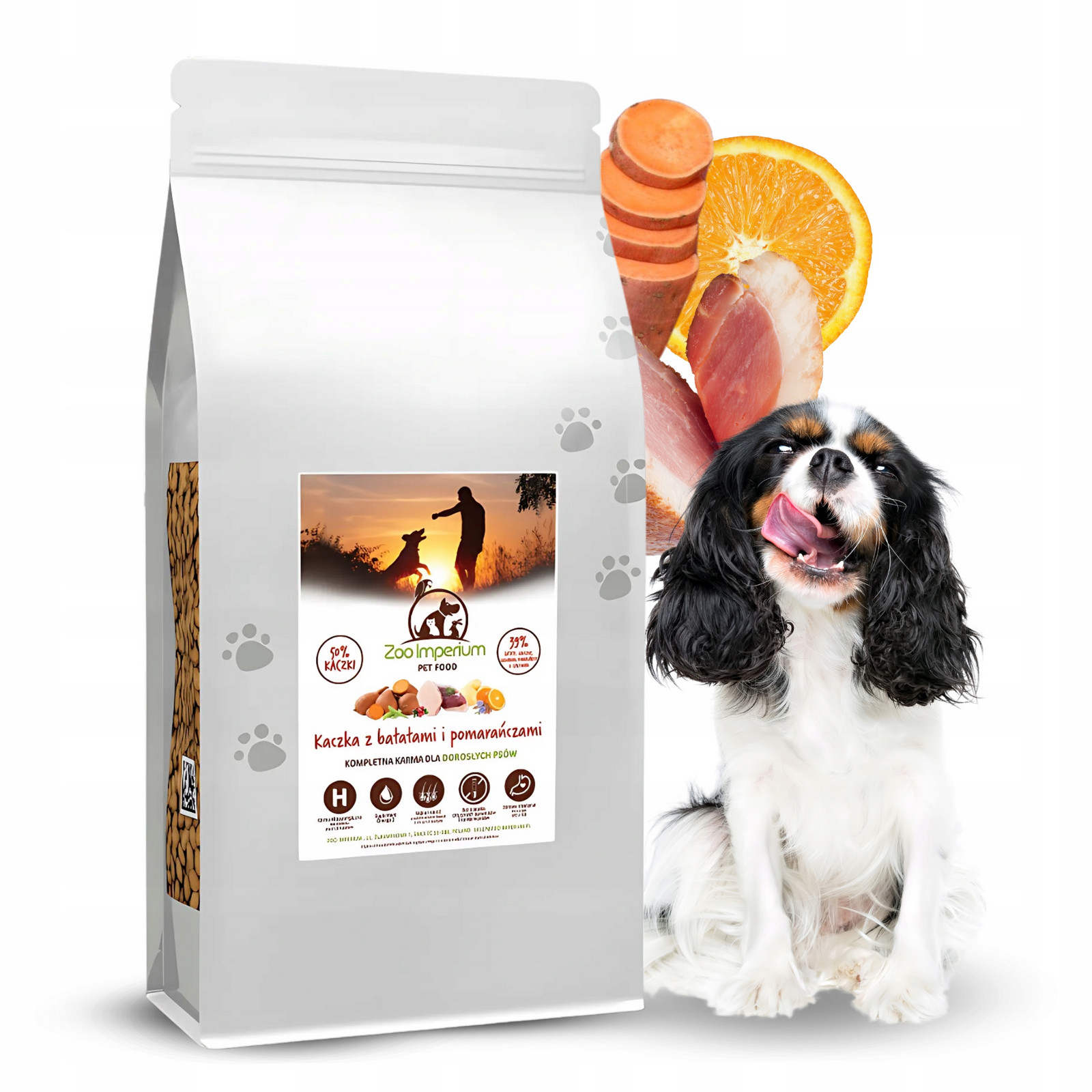 Krmivo pro psy Zoo Imperium Bezobilná kachna s batáty 12 kg