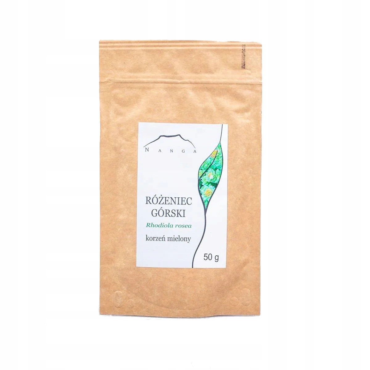 Horský růženec Rhodiola kořen mletý 50 g Nanga