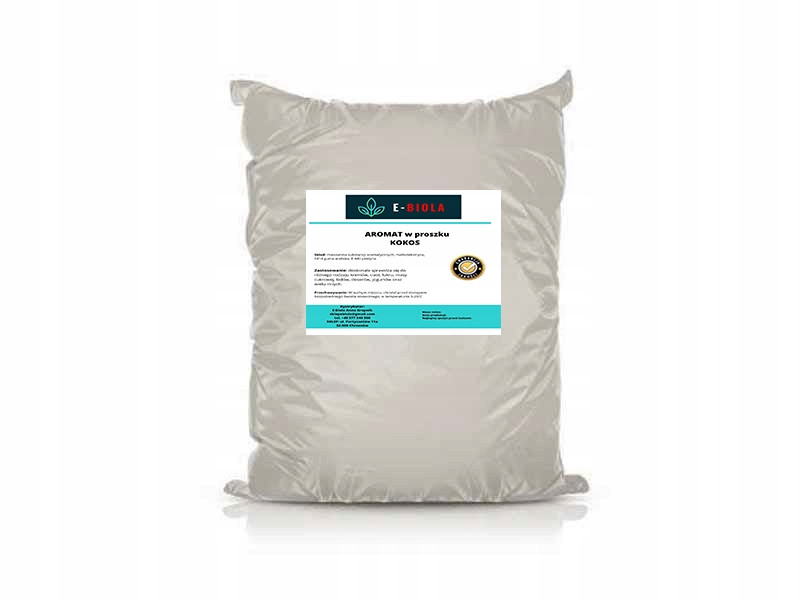 Aroma V Prášku Potravinářský Kokos Cukrářství 5 Kg