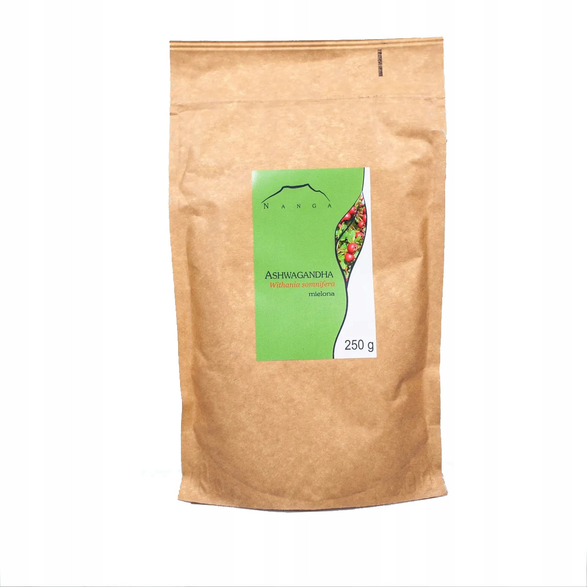 Ashwagandha Withania kořen mletý 250 g Ájurvéda
