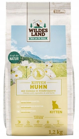 Wildes Land Cat Classic Kitten Huhn 1,2 kg