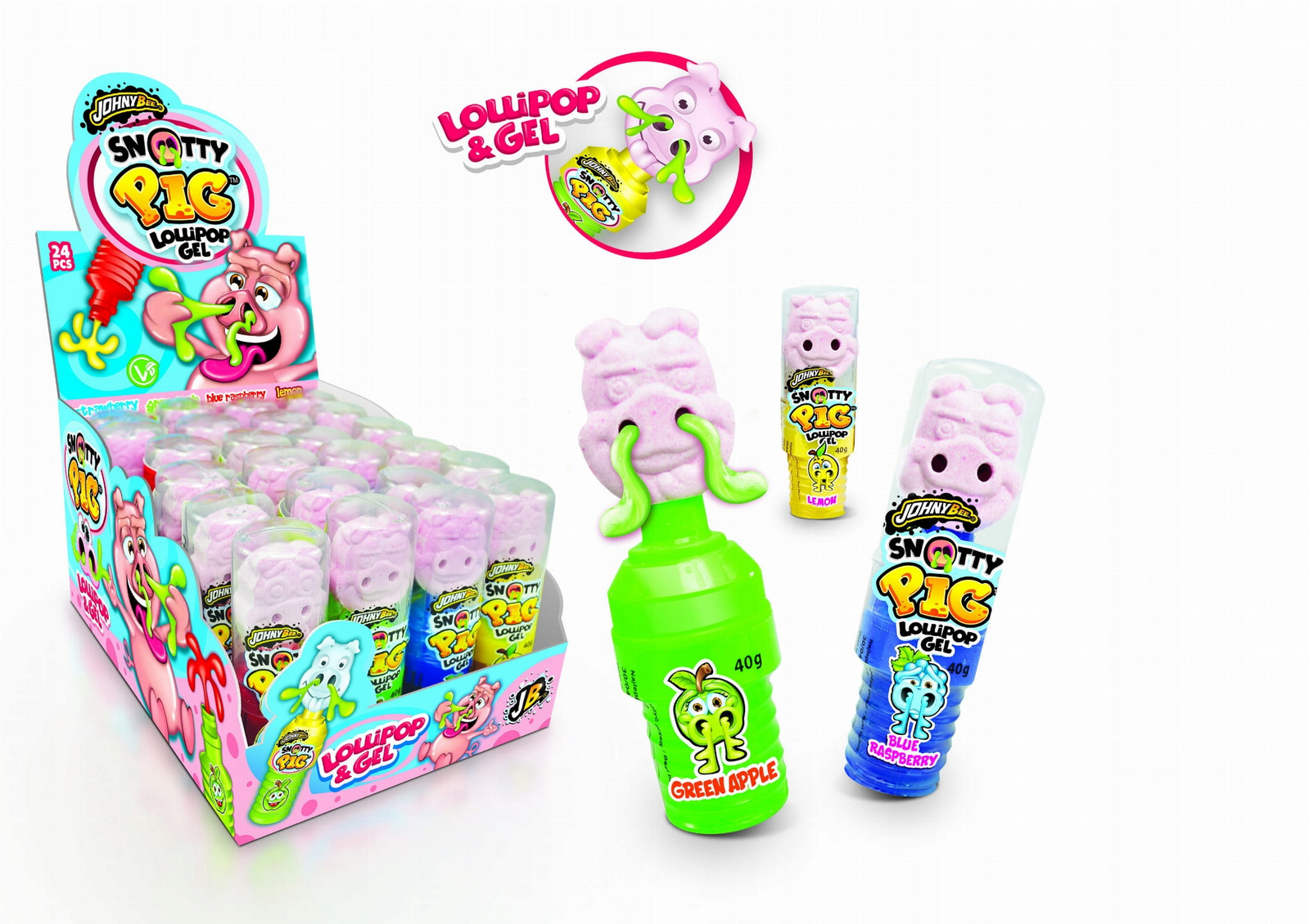 Johny Bee Gel Snotty Pig 24KS