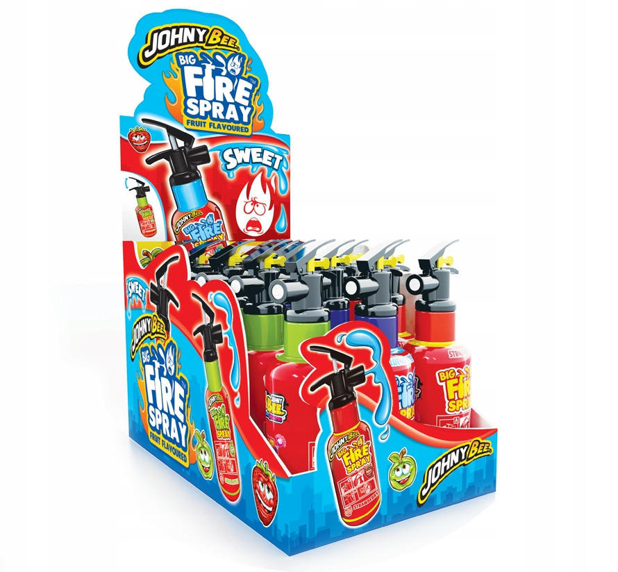 Sprej Ve Tvaru Hasicího Přístroje-johny BIG70ML X 15KS