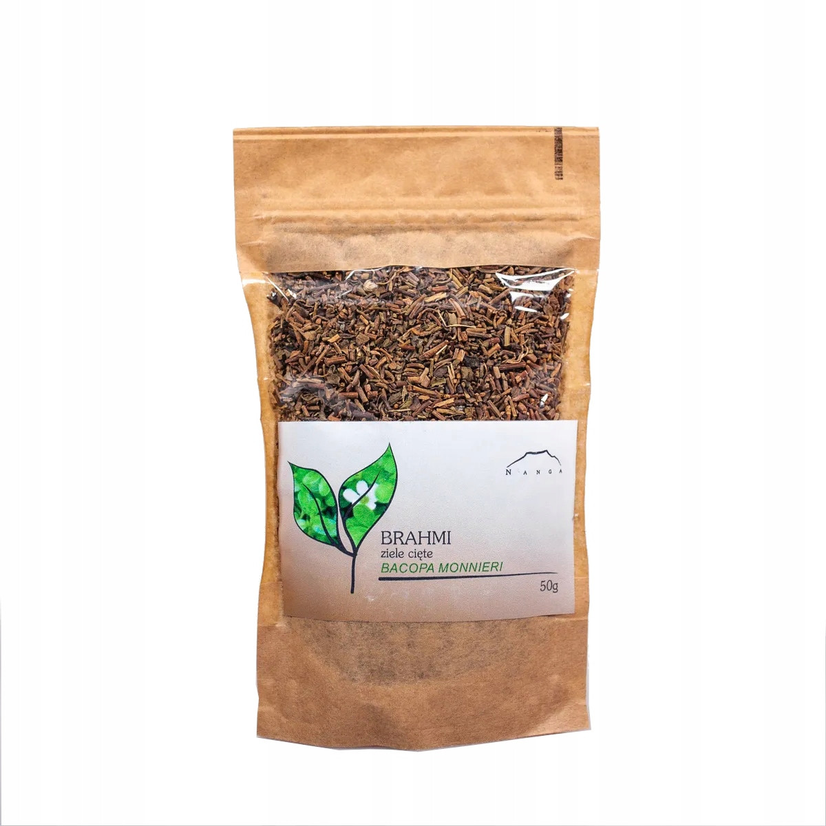 Brahmi Bacopa monnieri bylina Nanga 50 g Ájurvéda