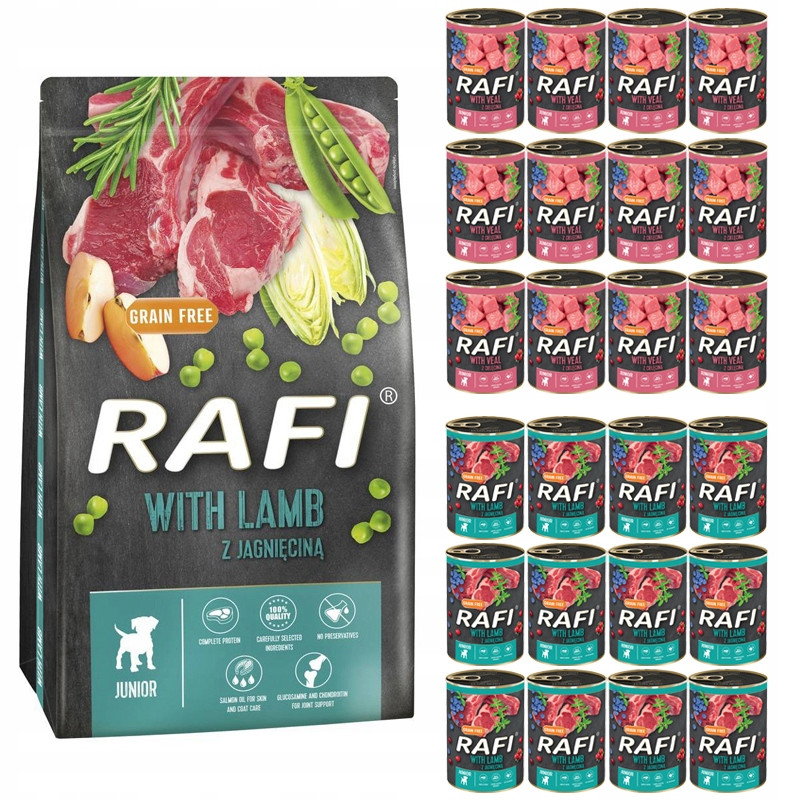 Rafi Junior 10kg Rafi Junior mix chutí 16x400g