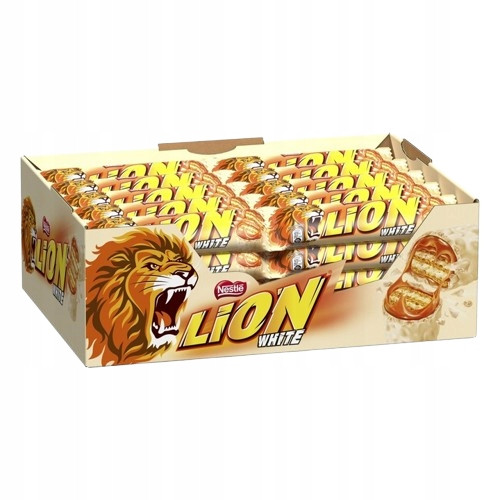 Tyčinka Lion Bílý 42g/40 Karton