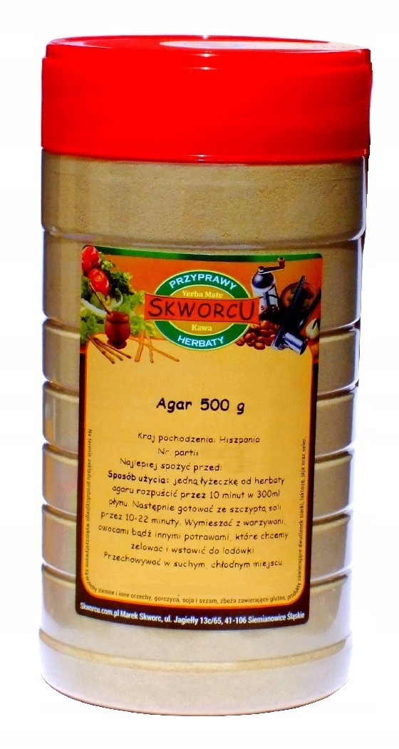 Agaragar agar místo želatiny 500g Catering