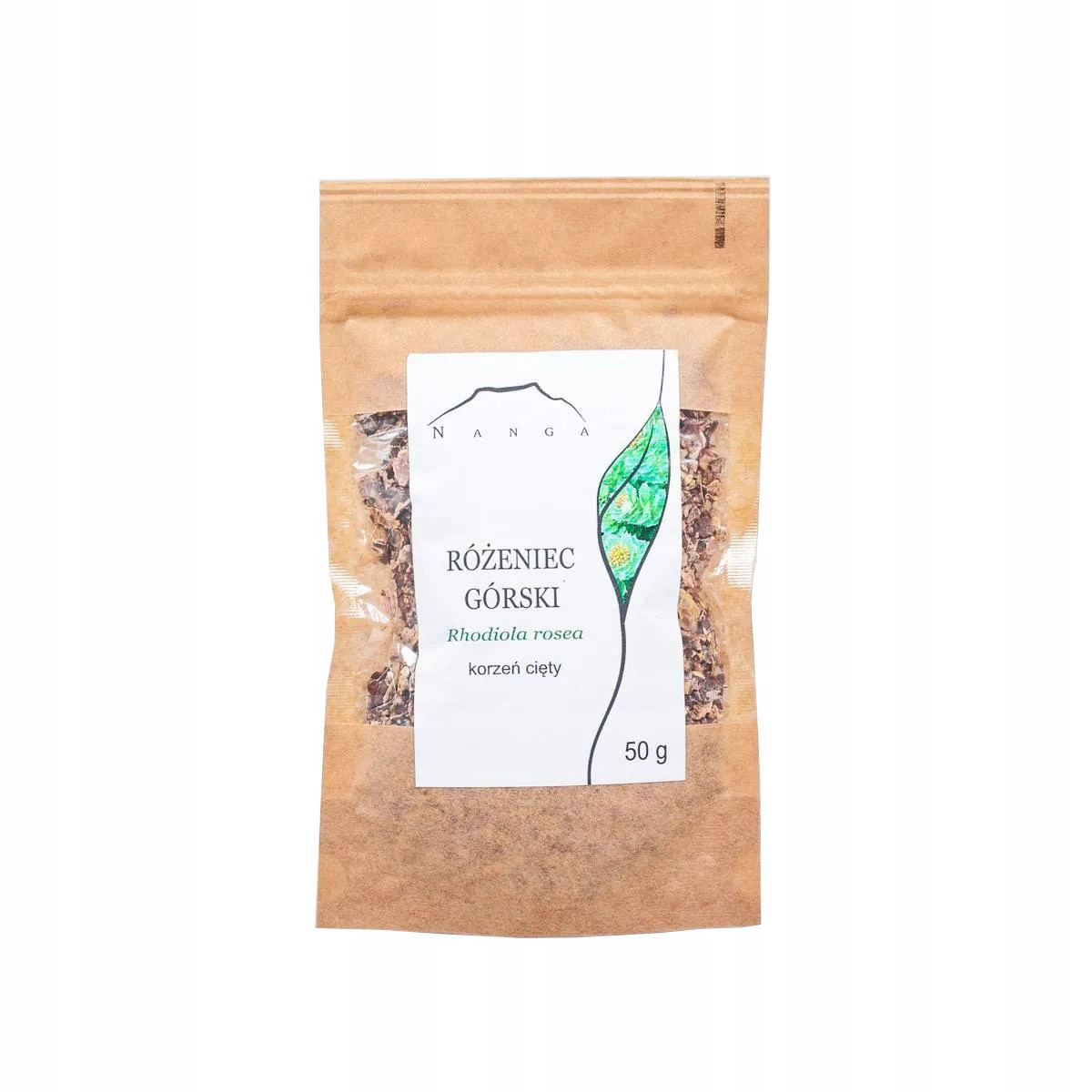 Horský růženec Rhodiola kořen řezaný 50 g Nanga