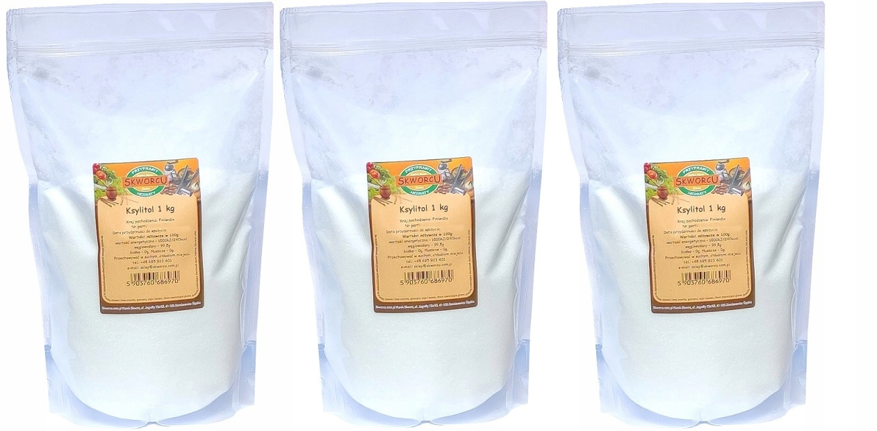 Xylitol 3kg 100% finský čistý cukr