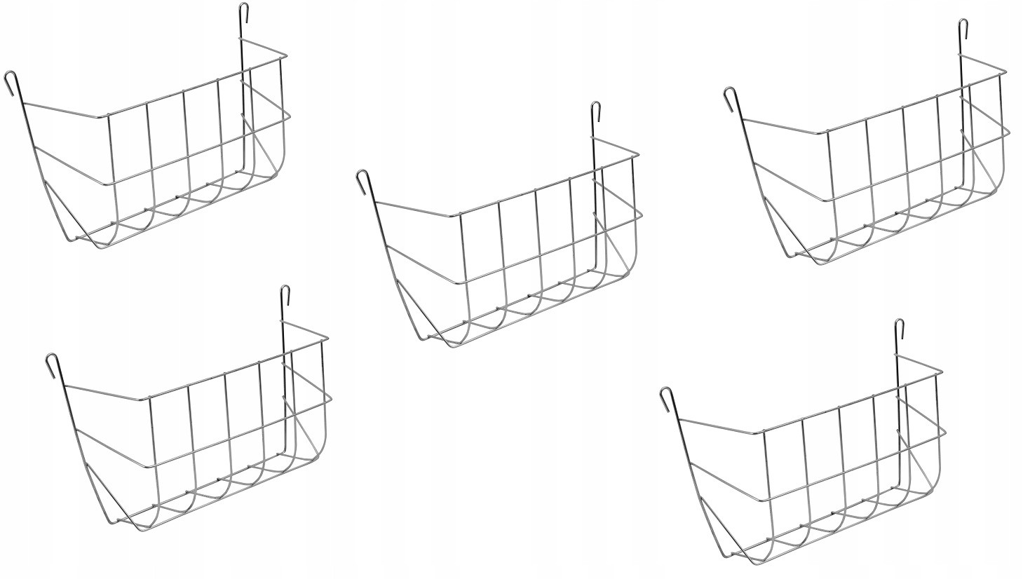 Paśnik Drabinka pro králíky 25cm sada 5 ks