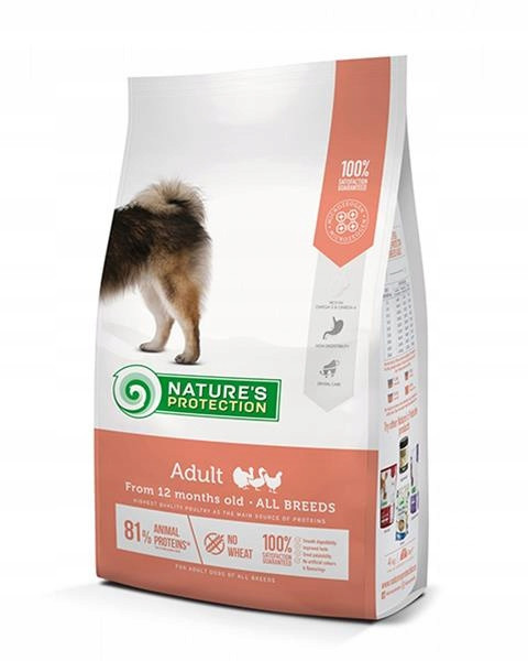 Natures P dog adult all breed poultry 12 kg
