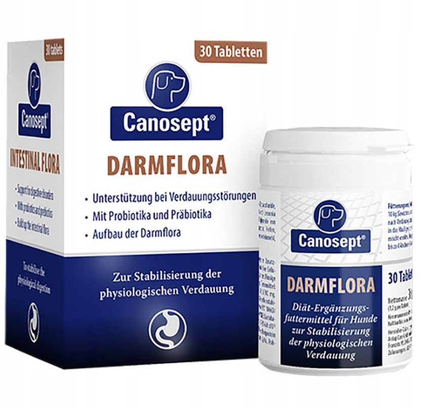 Canosept pro psa – probiotika pro psa – 30 tab – zdravá střeva