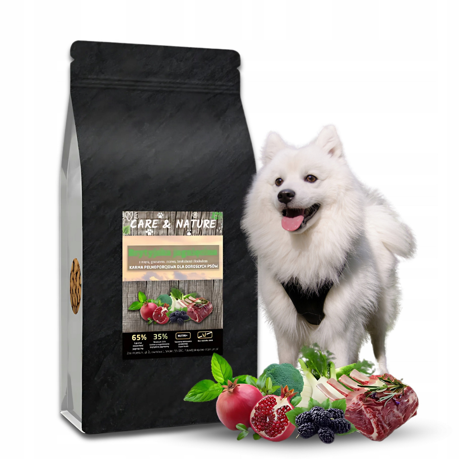 Suché Krmivo pro psy Care and Nature Britské jehněčí maso 65% 12 kg