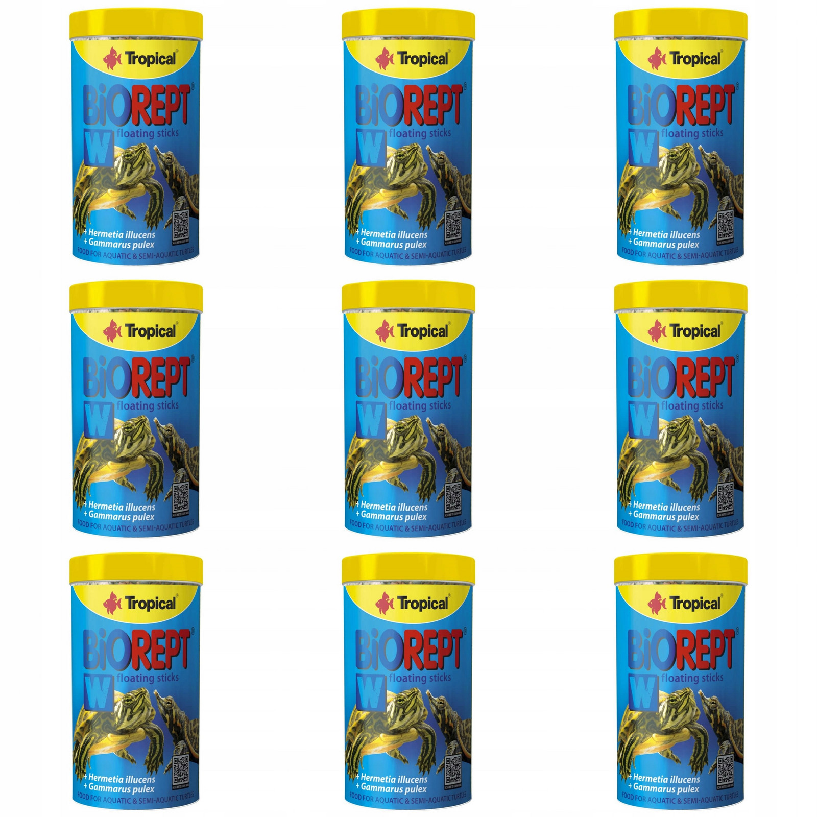 Krmivo Vodní želvy Tropical Biorept W 9x100ml