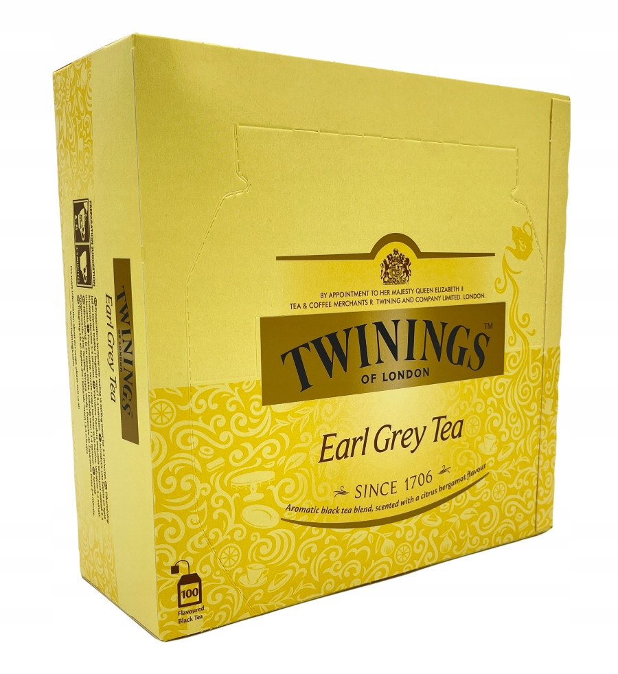 Čaj Twinings Earl Grey 100ks