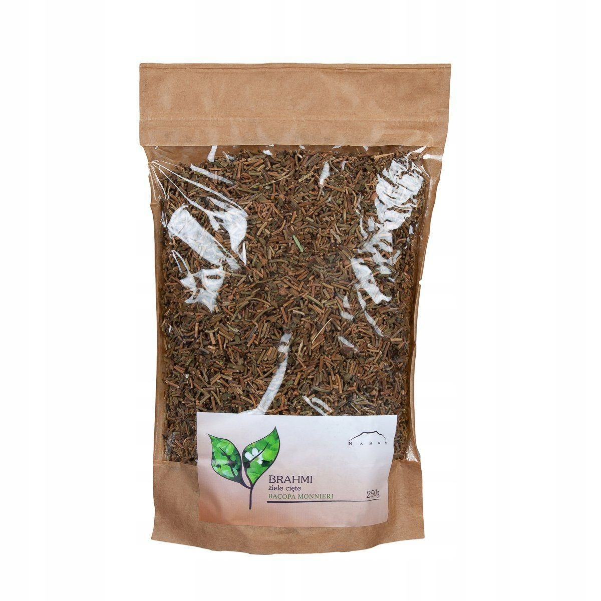 Brahmi Bacopa monnieri bylina Nanga 250 g Ájurvéda