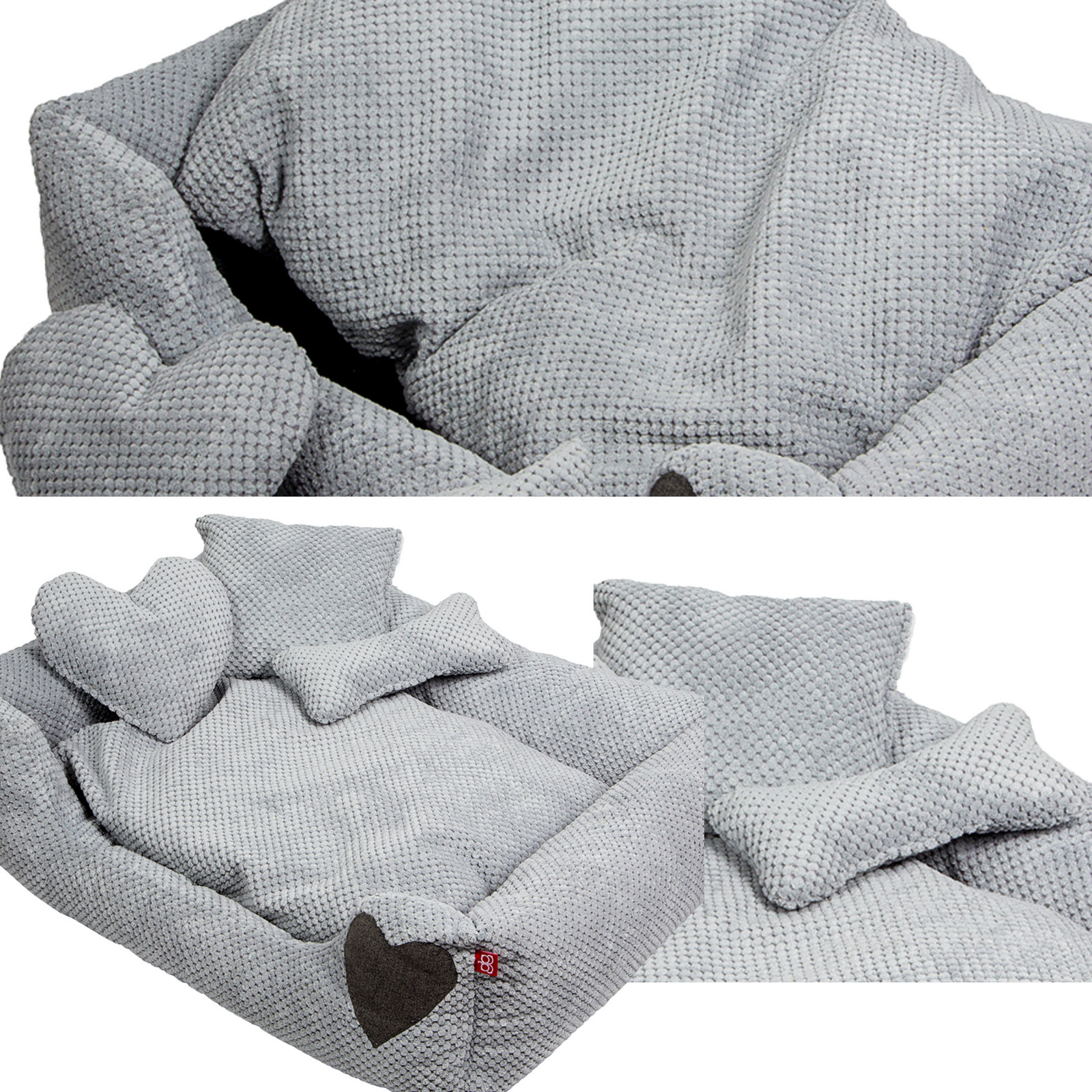 Pelíšek pro psa kočku 87x64 cm Potah Postel Kotec s odnímatelným Polštář