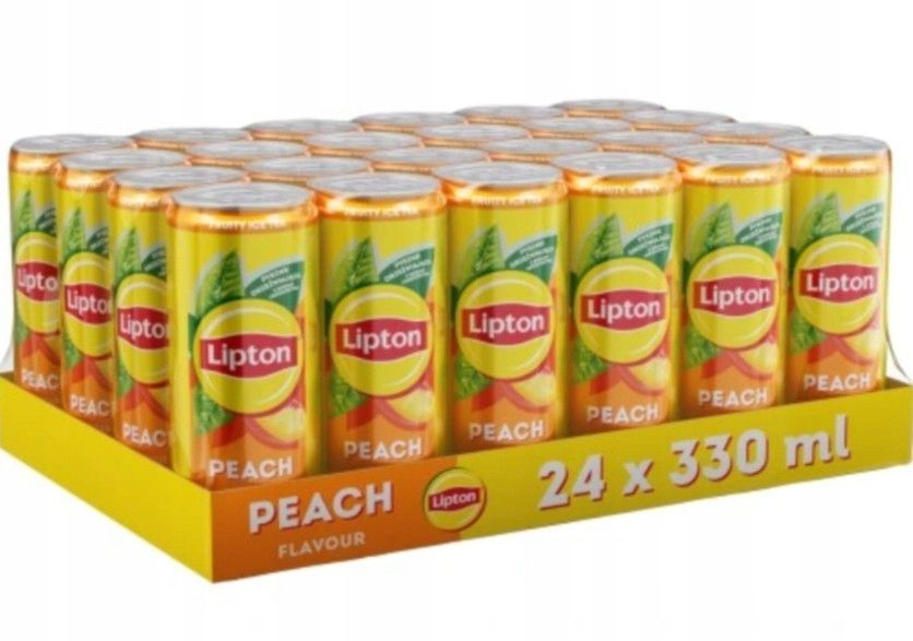 Lipton Ice Tea Peach čajový nápoj 330 ml x 24 ml