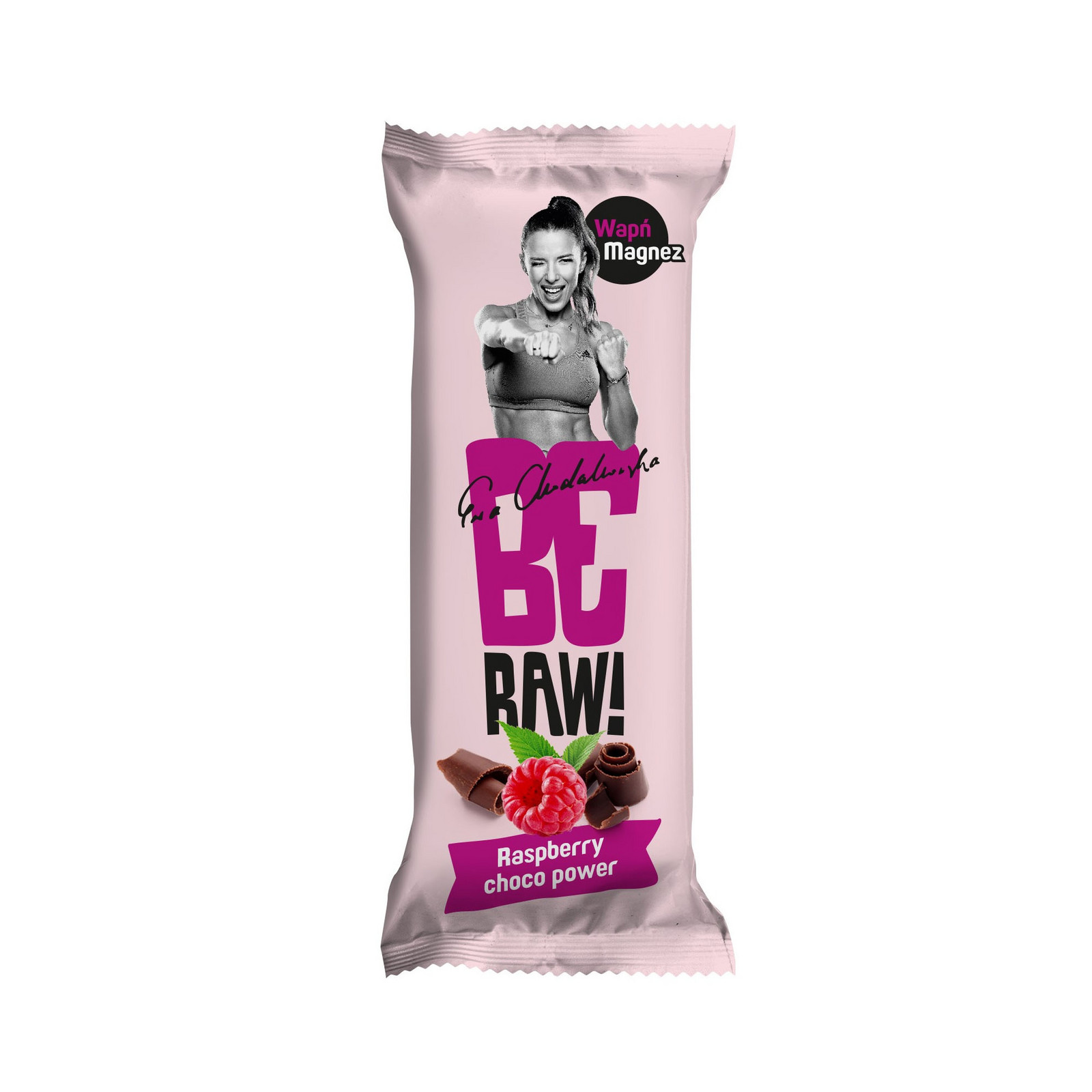 Be Raw tyčinka Choco Raspberry Power&Malina 40 g Set: 15 ks