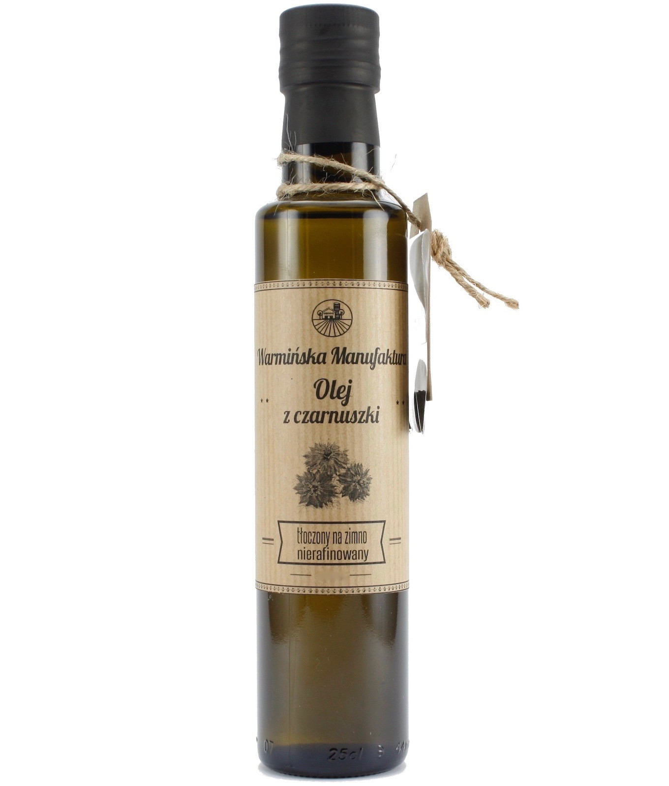 Černý olej 500ml Warmińska Manufaktura