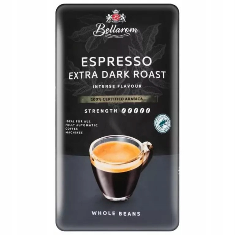 Aromatická Káva Káva Bellarom Espresso Extra Dark Roast Arabica 1KG