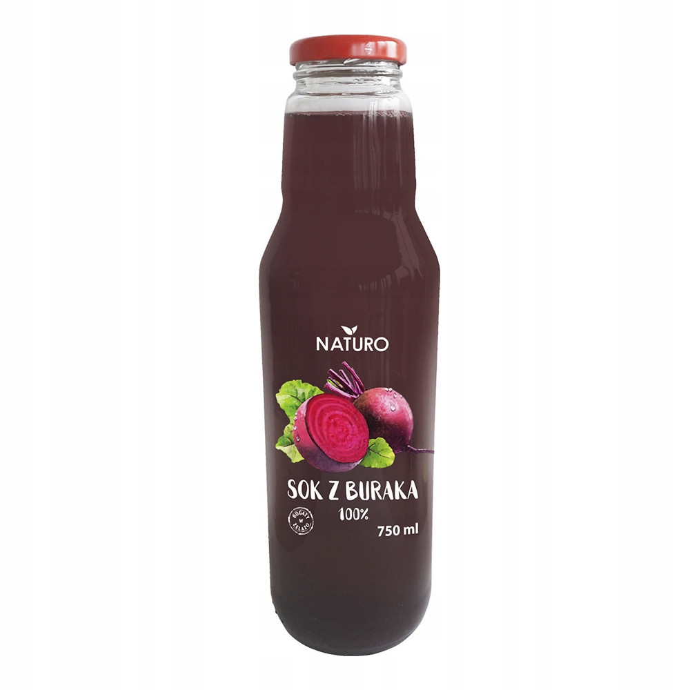 BIOnaturo Šťáva z červené řepy 100% 750 ml Set: 6 ks