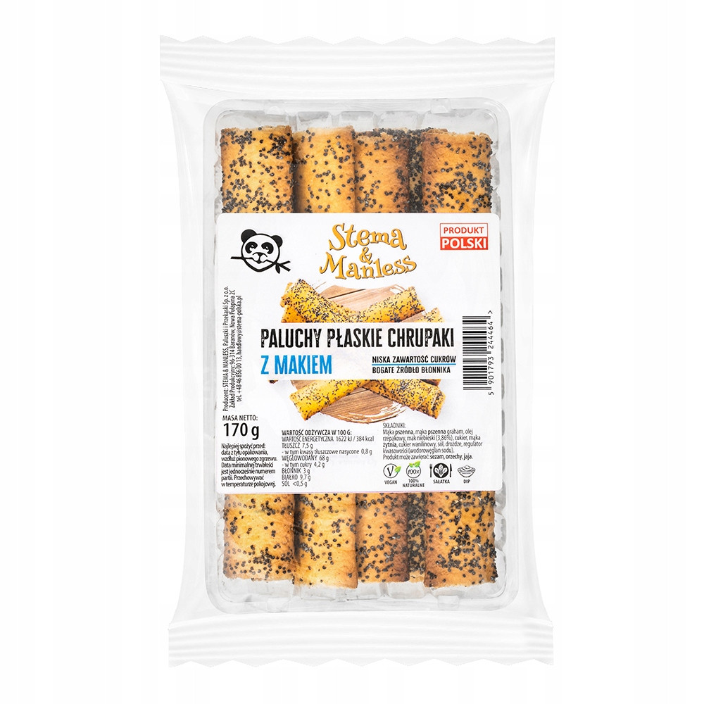 Stema Tyčinky s mákem 170 g, Set: 13 ks