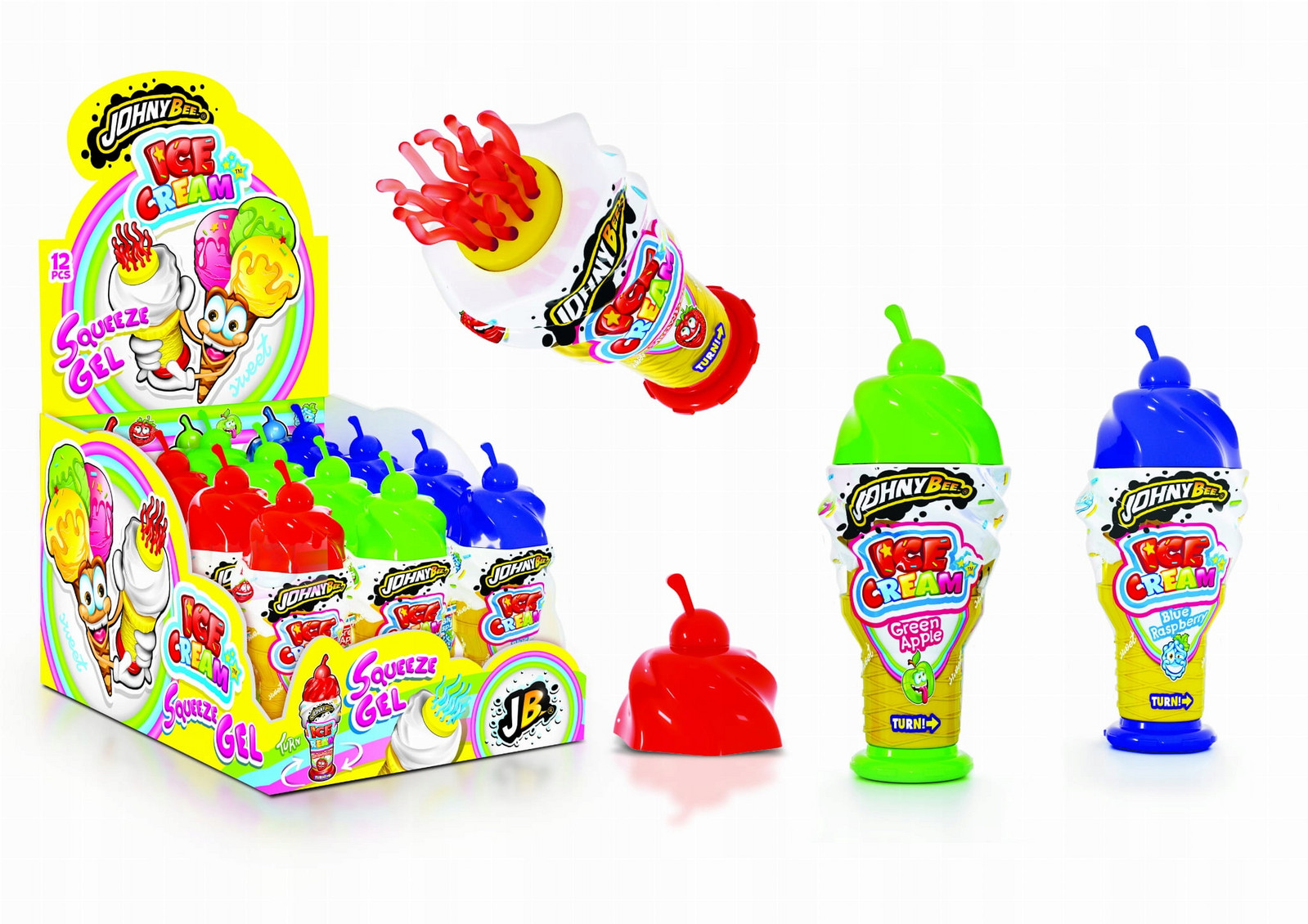 Johny Bee Gel Ice Cream 12 Ks