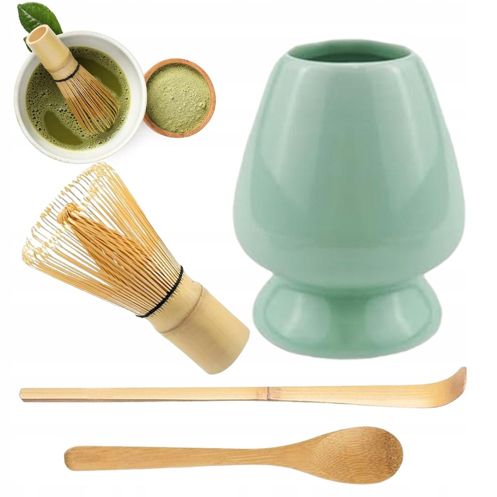Startovací Sada Matcha Tradiční Matcha Nástroj Chasen Chashaku